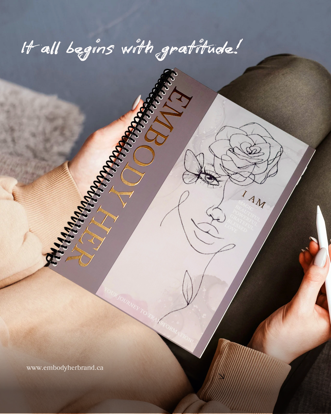 EMBODY HER™ GRATITUDE JOURNAL