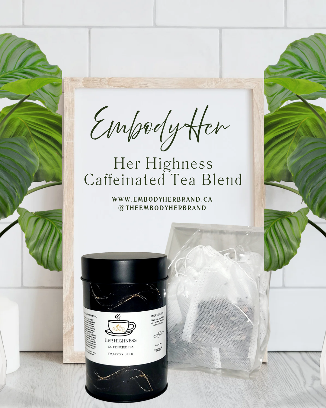 HER HIGHNESS | Black + Green Tea Fusion