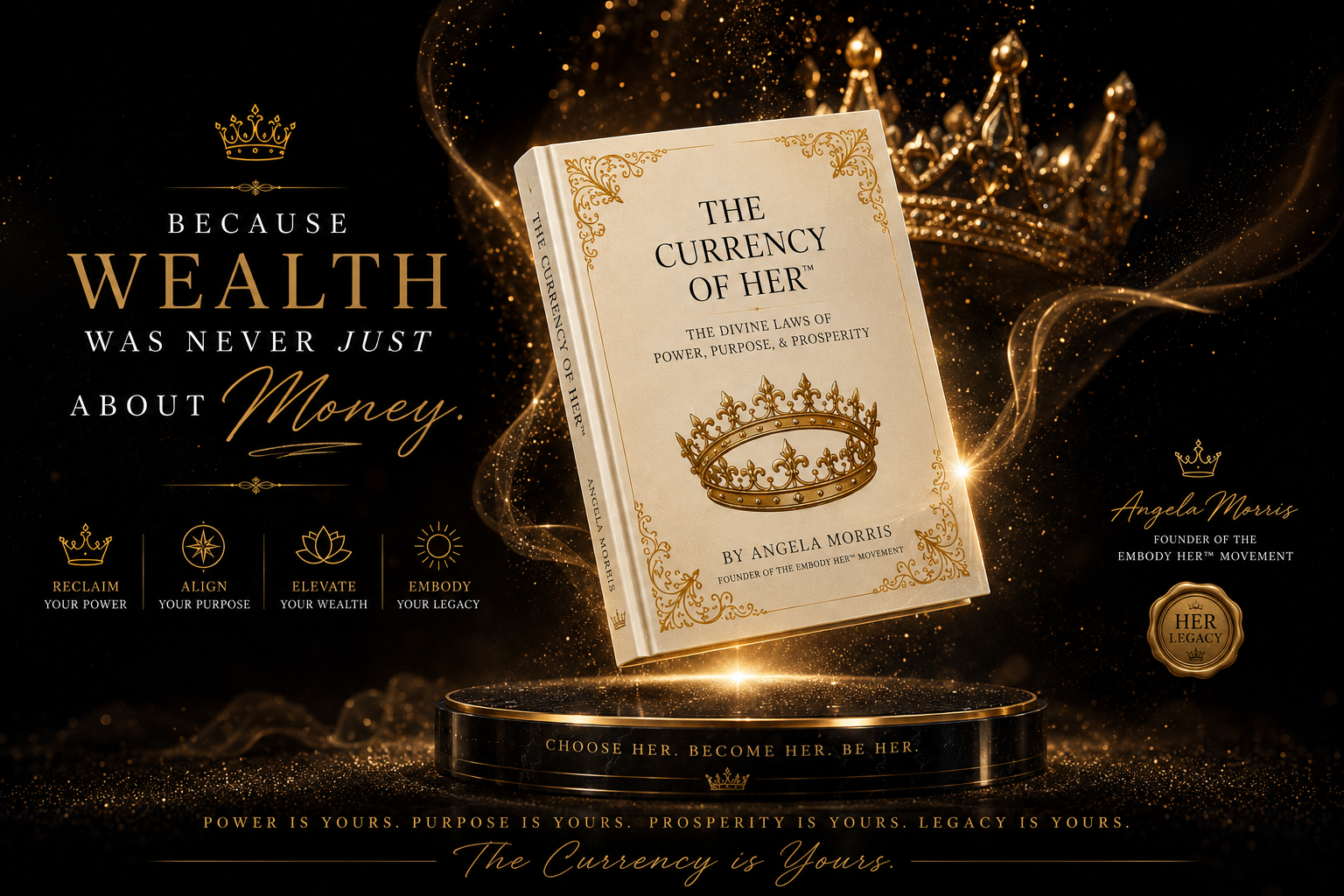 The Currency of HER™ - Physical Book Cover