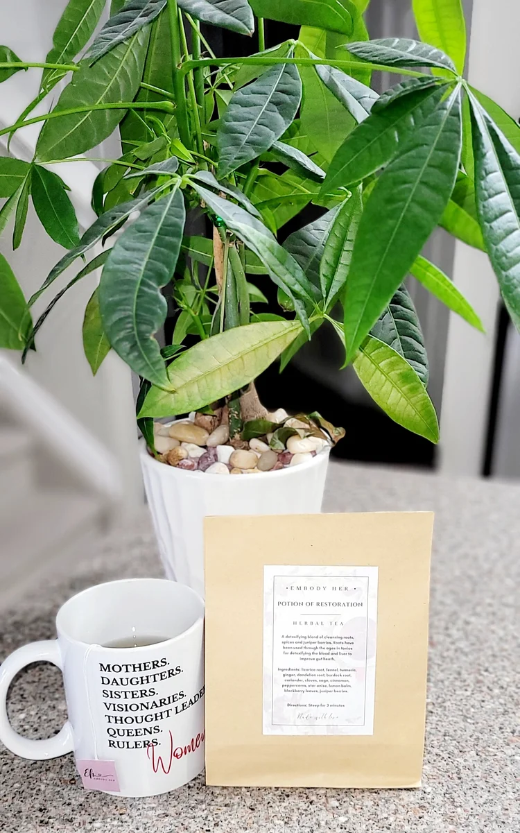 Embody Her Custom Tea - Potion Of Restoration and Elixir Of Happiness