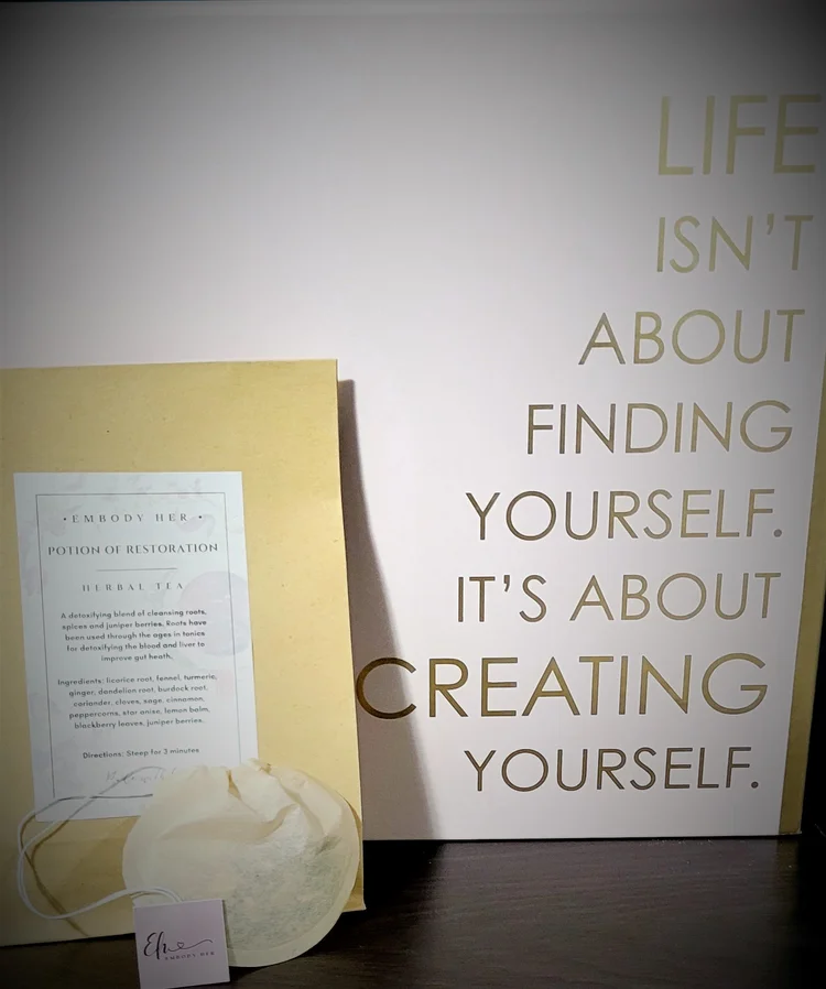 Embody Her Custom Tea - Potion Of Restoration and Elixir Of Happiness