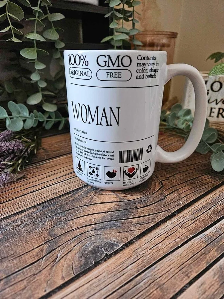 Embody Her Custom WOMAN mug